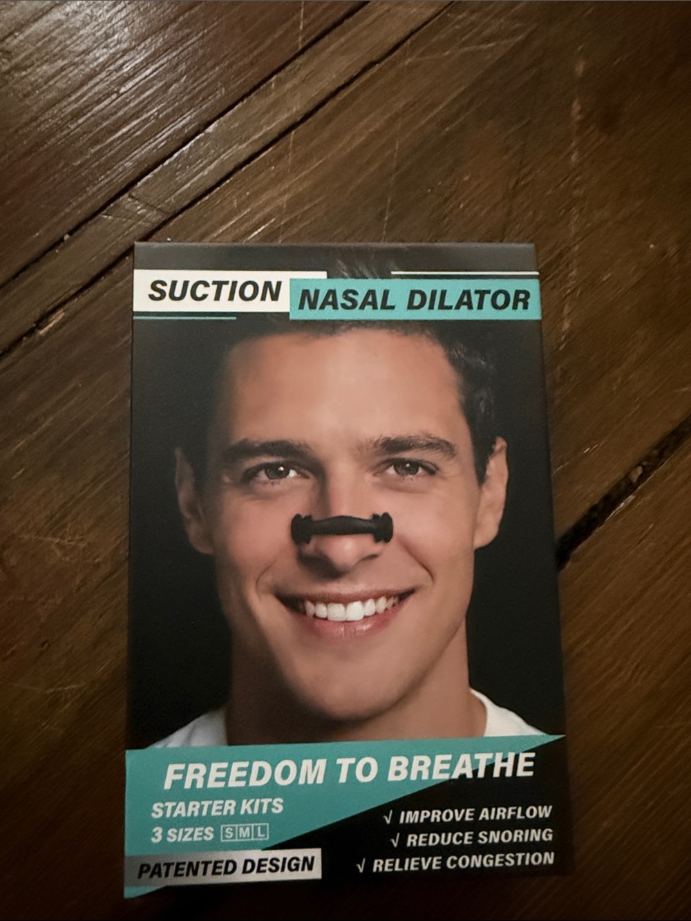 Suction Nasal Dilator - Black | Freedom to Breathe